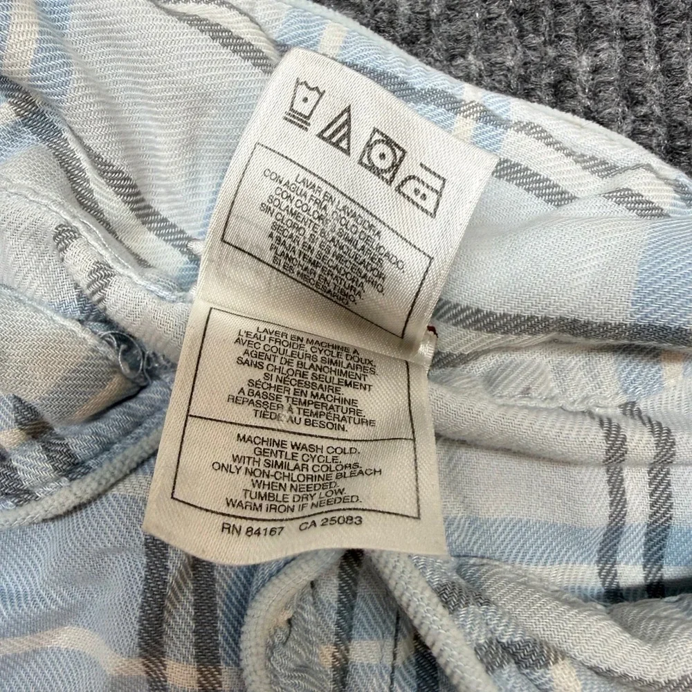 VTG Disney Winnie Pooh XL 90s Plaid Nightshirt Eeyore Embroidered Sleep Dress - Picture 8 of 10